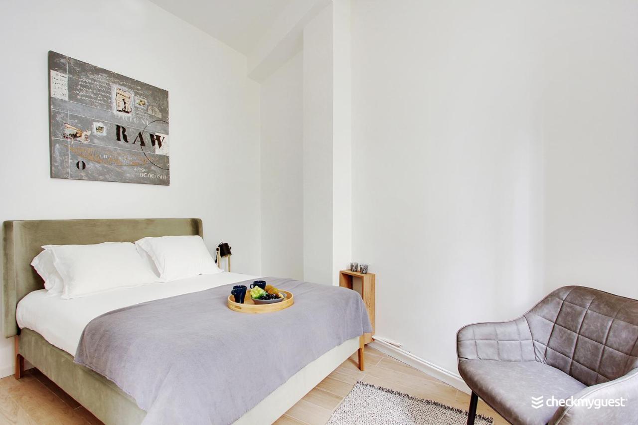 Modern Apartment - 1Br-4P - Le Marais Paris Exterior foto