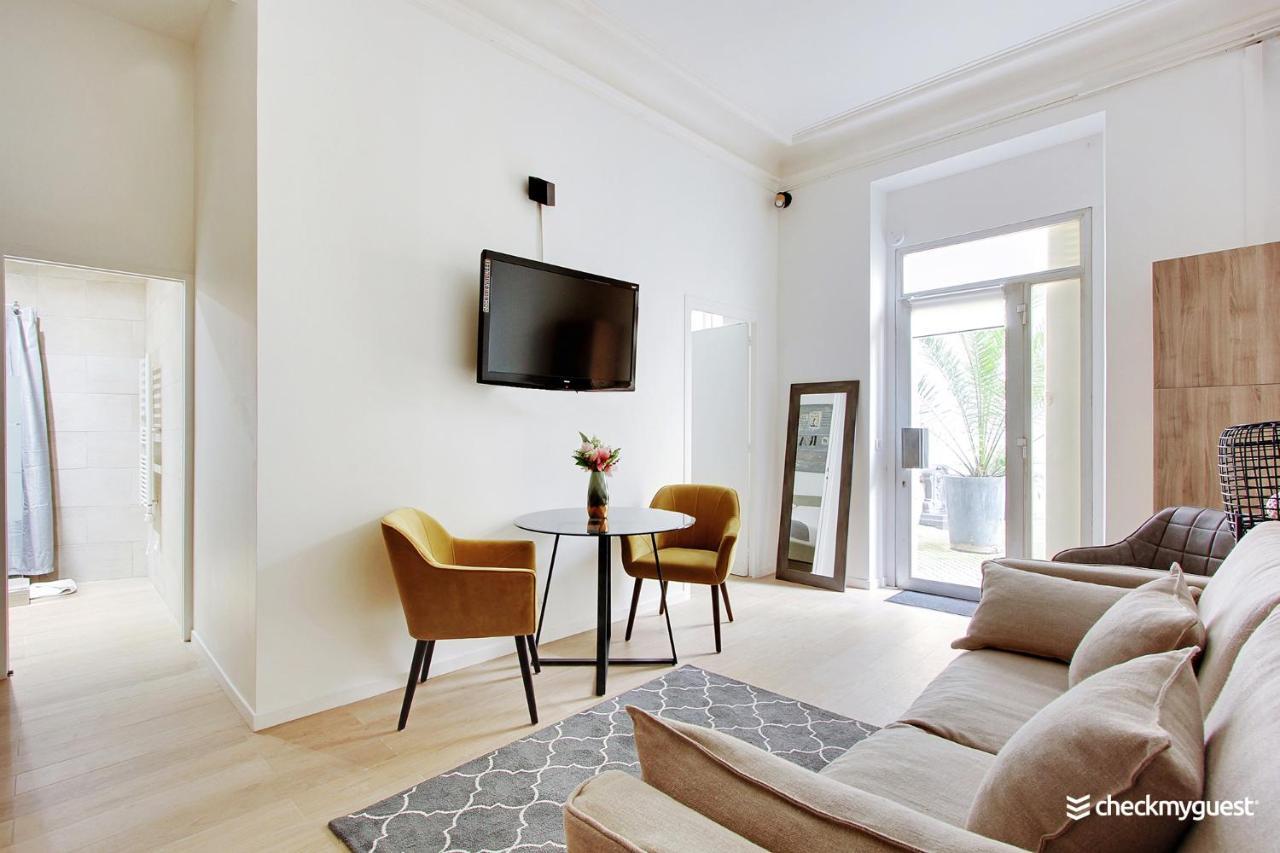 Modern Apartment - 1Br-4P - Le Marais Paris Exterior foto